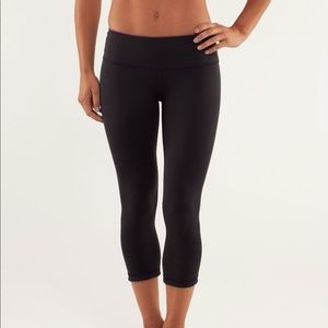 Lululemon Wunder Under Under Crop Luxtreme Leggings